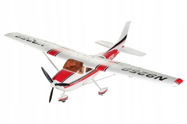 TopRC 056C RTF Cessna 182, 500 Class, Kırmızı, Brushless 800KV Motorlu, 30A ESC, 11.1V 2200 Mah Li-Po Pilli, 4 Kanallı Uzaktan