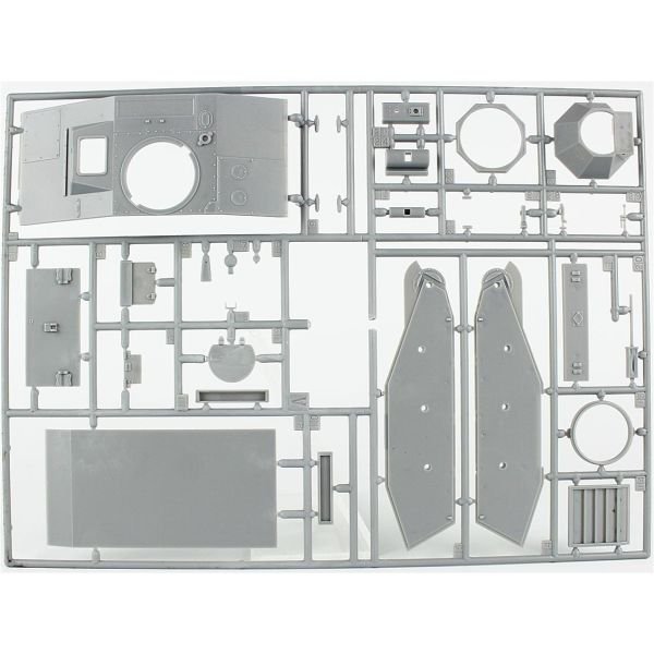 Mistercraft E003ST 1/35 Ölçek, PzKpfW T-60 743R Tankı, Plastik Model kiti, (12xBoya,2xFırça,Yapıştırıcılı Başlangıç Seti)