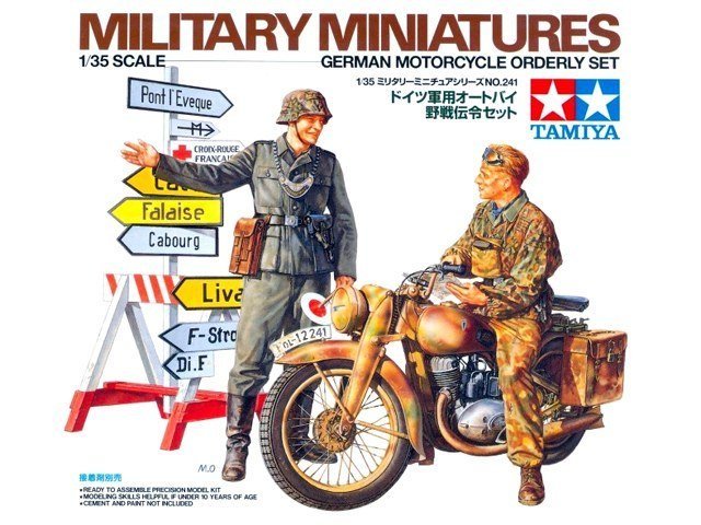 1/35 German Motorcycle Orderly Se.