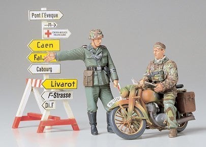 1/35 German Motorcycle Orderly Se.