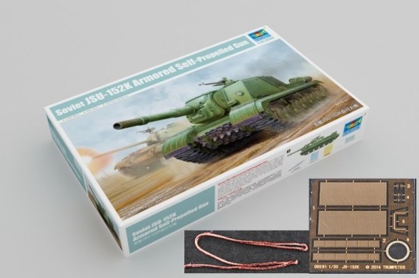 1/35 Soviet JSU-152K Armored Seif-Propelled Gun