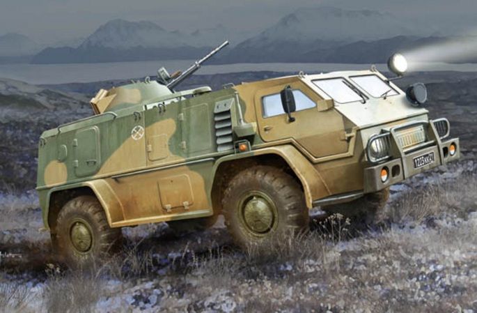 1/35 Russian GAZ39371 High-Mobility Multipurpose Military Vehicle