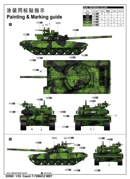 1/35 Czech T-72M4CZ MBT