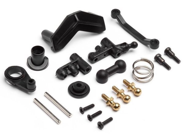 STEERING SERVO MOUNT/SERVO SAVER SET RECON