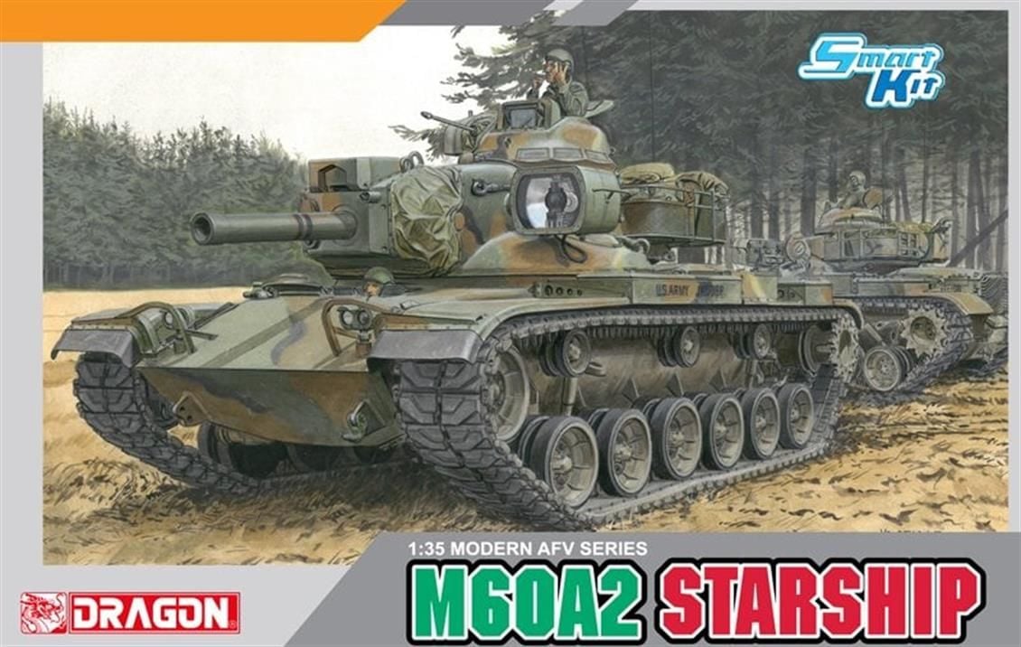 Dragon 3562 1/35 Ölçek, M60A2 Starship Tank Plastik Model Kiti