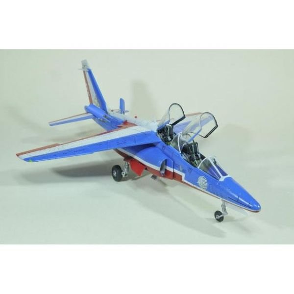 Kinetic K48064 1/48 Ölçek, Alpha Jet (Patrouille de France 2017) (2-in-1) Savaş Uçağı, Plastik Model kiti