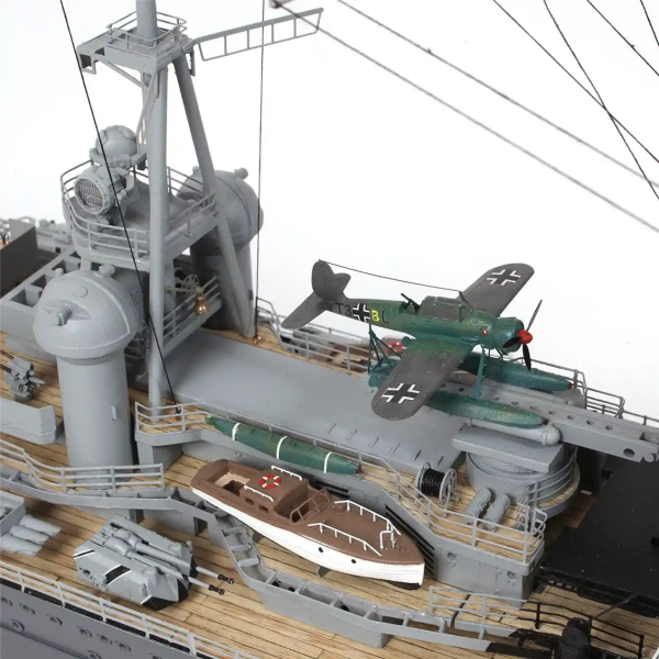 Occre 16000 1/200 Ölçek, Prinz Eugen, 107 cm. Ağır Alman Kruvazörü,  Ahşap Model Kiti