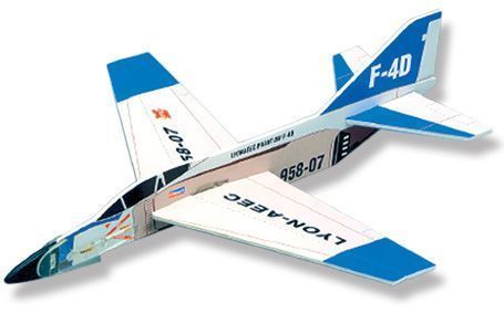 Phantom F-4D Serbest Model Uçak