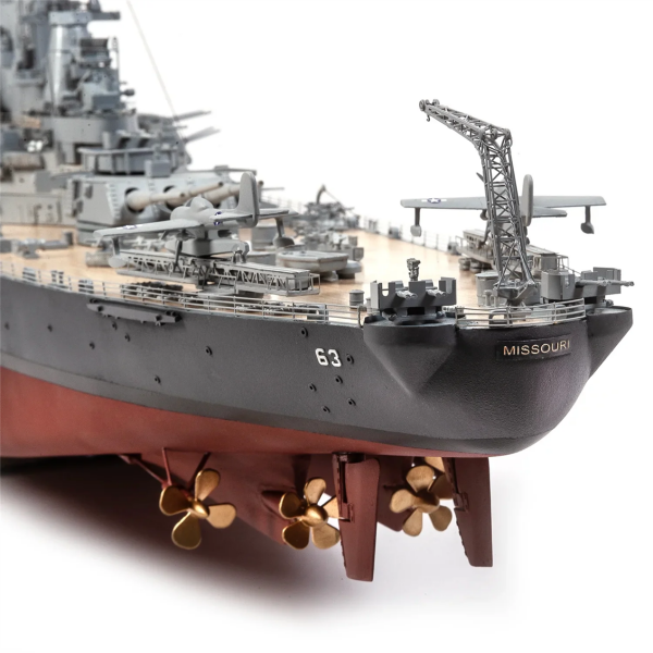 Occre 16002 1/200 Ölçek, USS Missouri BB-63 Model, 136 cm. Amerikan Savaş Gemisi Ahşap Model Kiti