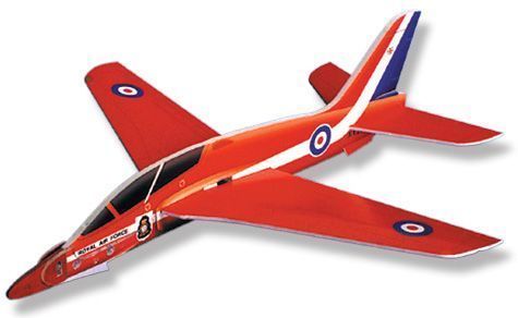 Red Arrows Serbest Model Uçak