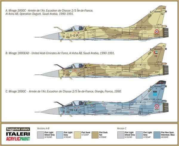 MIRAGE 2000C - GULF WAR 25th ANNIVERSARY