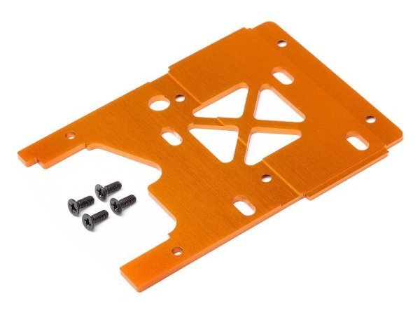 ENGINE PLATE 2.5mm (7075/ORANGE) SAVAGE X