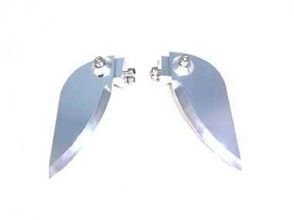 Fuyuan 62180S Silver Aluminum Adjustable Turn Fin For Boa