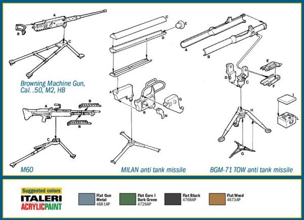 MODERN LIGHT WEAPON SET