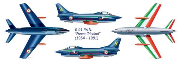 FIAT G.91 P.A.N. preserie