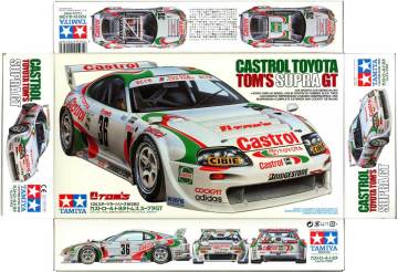 1/24 Castrol Toyota Tom's Supra GT