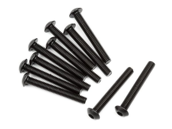 BUTTON HEAD SCREW M3x22mm (10pcs)