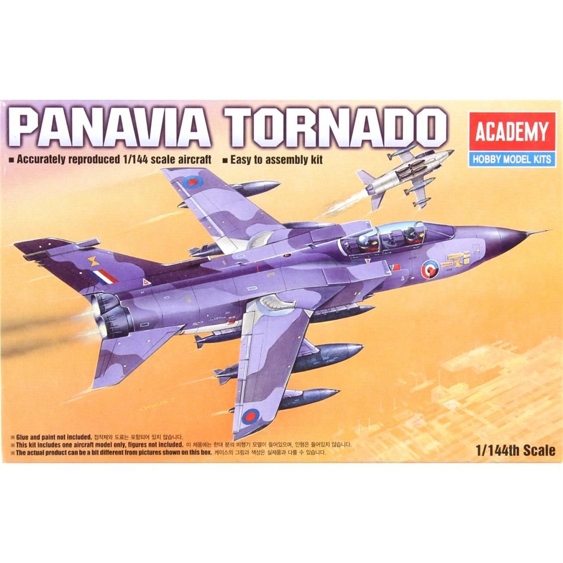 Academy 12607 1/144 Ölçek, Panavia Tornado Savaş Uçağı, Plastik Model kiti