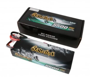 Gens Ace 5500mAh 7.4V 2S1P 60C HardCase Lipo Batarya