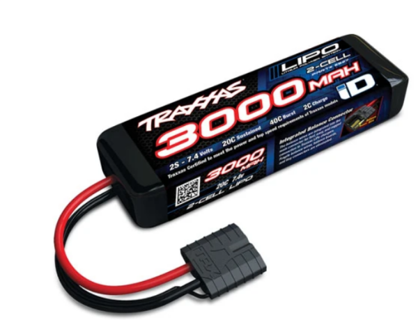 Traxxas 3000mah 7.4v 2-Cell LiPo Battery