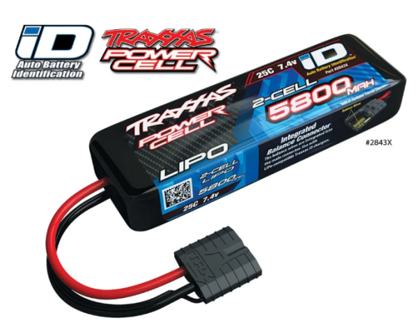 Traxxas Power Cell 7.4V, 5800mAh, 25C LiPo