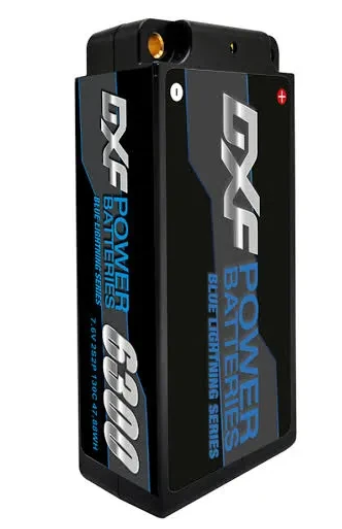 DXF Power 7.6V 2s HV 6300mAh 130c Shorty Hardcase