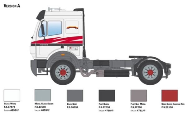 MERCEDES BENZ SK 1844 LS V8