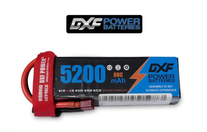 DXF Power 11.1V 3s 5200mAh 80C Hardcase Lipo Batarya