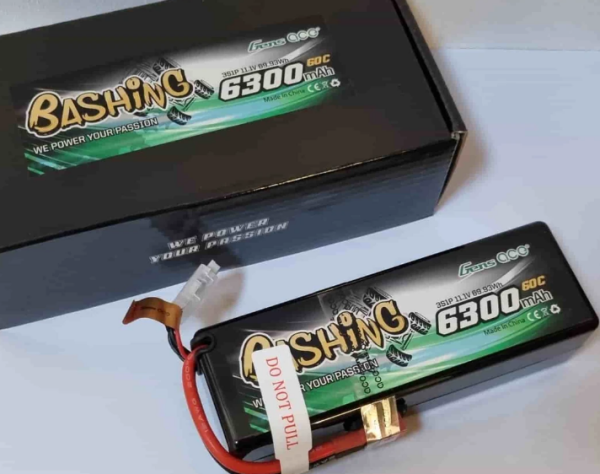 Gens Ace - 11.1v 3s 6300mAh 60c Hardcase Lipo Batarya