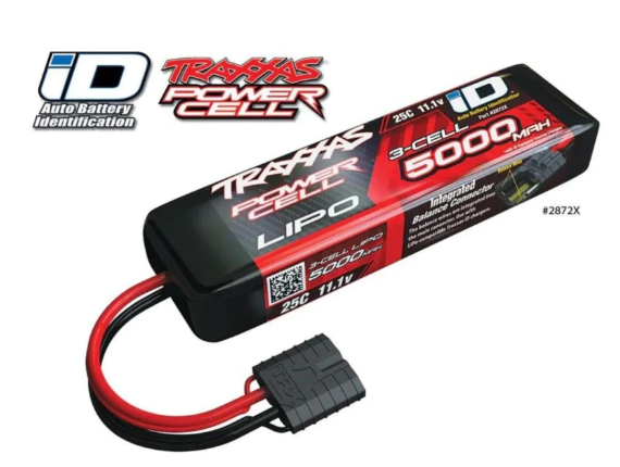 Traxxas 3s 11.1v 5000mAh Lipo Batarya (TRX 2872X)