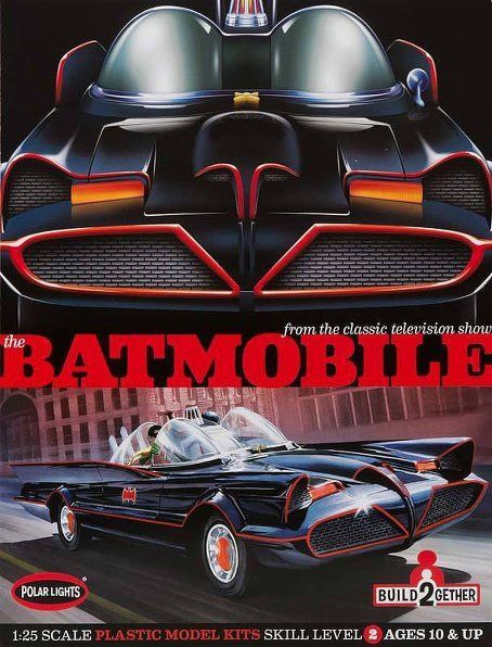 1/25 Batmobile 2-Pack (Snap and Glue