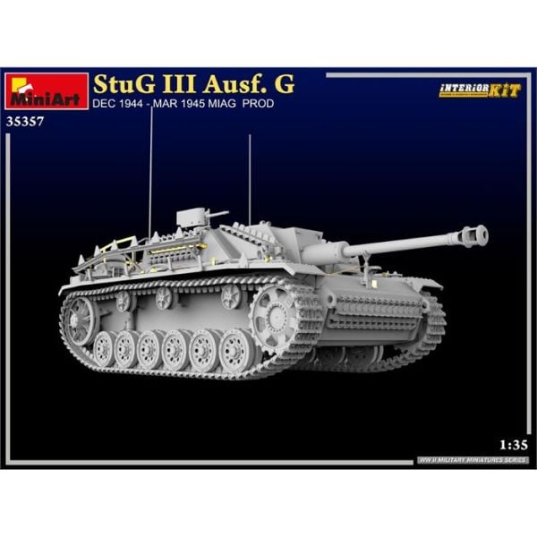 Miniart StuG III Ausf. G  Ara 1944 - Mart 1945 Interior Kit