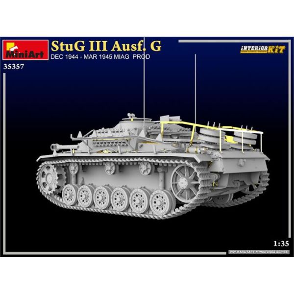 Miniart StuG III Ausf. G  Ara 1944 - Mart 1945 Interior Kit