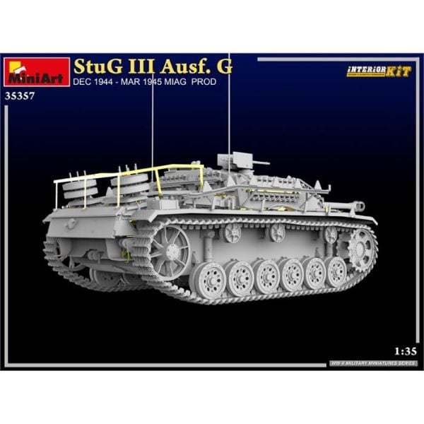 Miniart StuG III Ausf. G  Ara 1944 - Mart 1945 Interior Kit