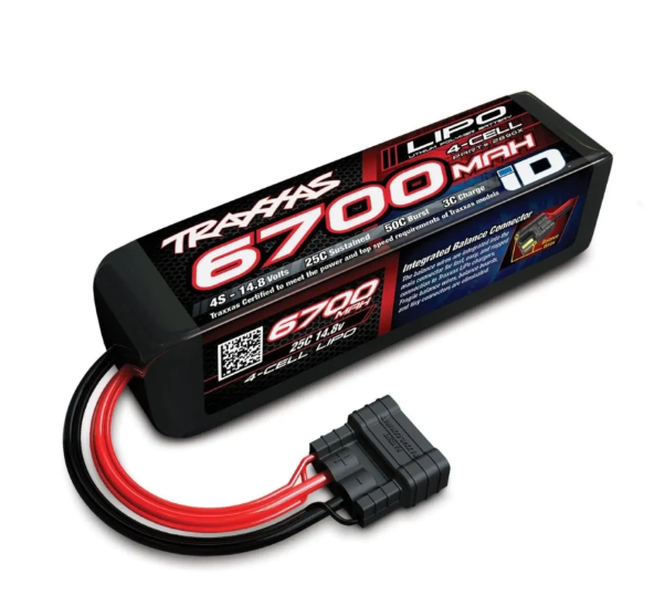 Traxxas 2890X 6700 mAh 14.8V 4s Lipo Batarya