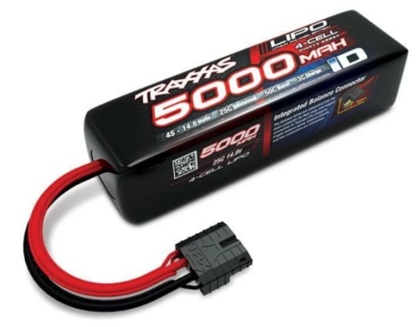 Traxxas 5000mAh 14.8v 4-Cell 25C LiPo Batarya