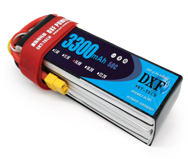 DXF Power 4s 14.8v 3300mAh 50c Lipo Batarya