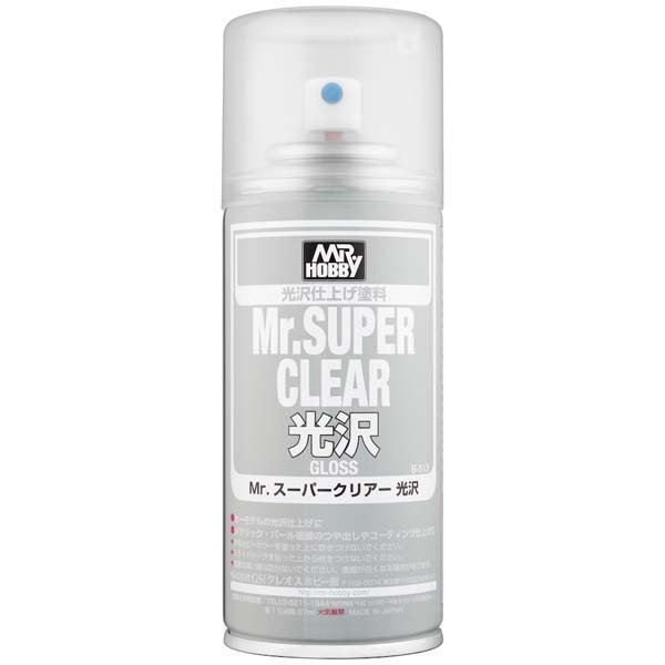 B-513 170 ML. MR. SUPER CLEAR GLOSS SPRAY