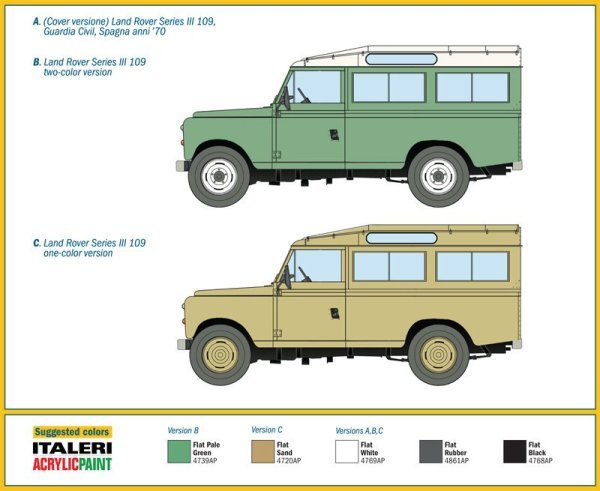 LAND ROVER SERIES III 109 ''Guardia Civil''