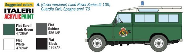 LAND ROVER SERIES III 109 ''Guardia Civil''