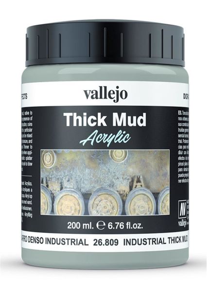 Vallejo 26809 200 ml. Industrial Spalsh, Çamur Dokusu