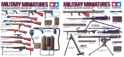 1/35 U.S. Infantry Weapons