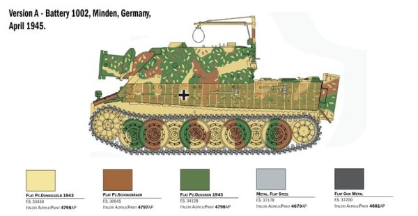 38 cm RW 61 auf STURMMORSER TIGER