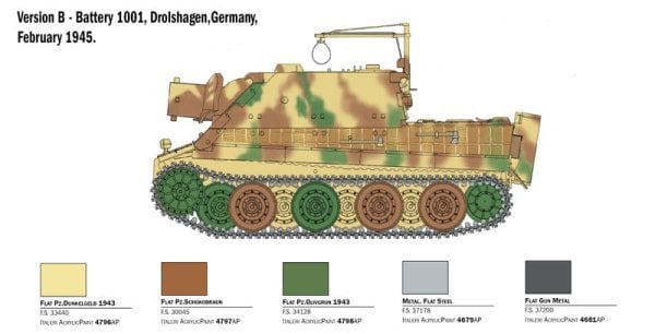 38 cm RW 61 auf STURMMORSER TIGER