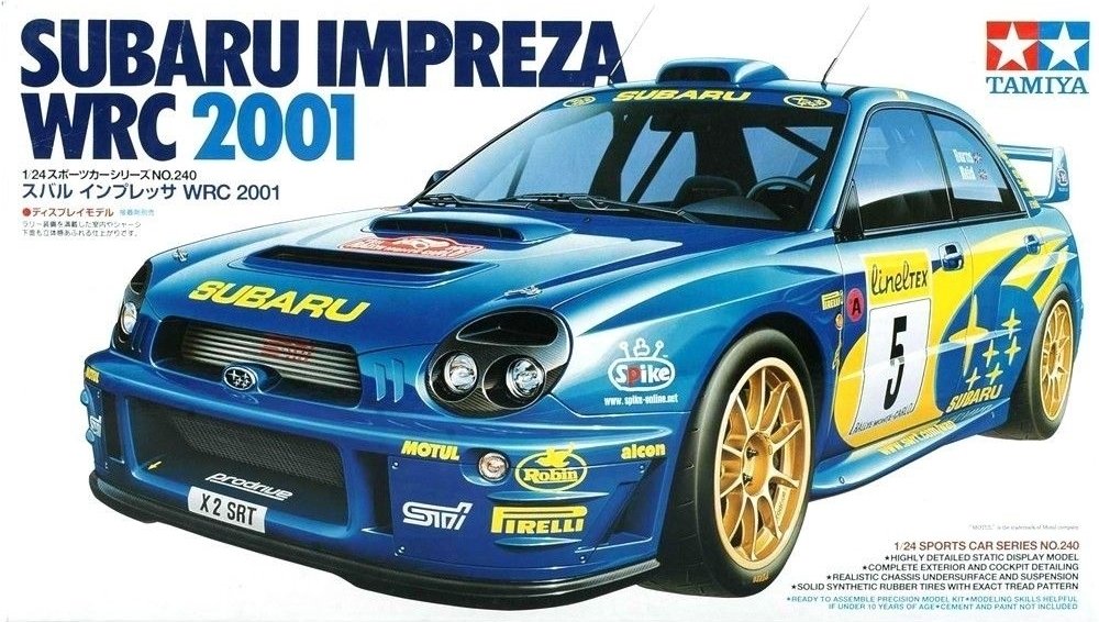 1/24 Subaru Impreza WRC 2001