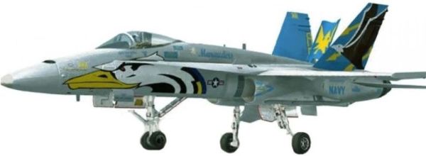 Academy 12534 1/72 Ölçek, U.S. Navy F/A-18C (VFA-82 Marauders) Savaş Uçağı, Plastik Model kiti