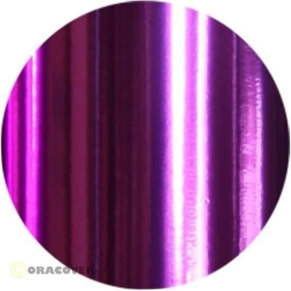 Oracover 21-096-M Chrome Purple Fılm-1 Metre