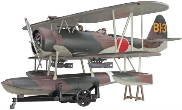 Hasegawa JT97 19197 1/48 Ölçek, Nakajima E8N1 Type 95, Keşif Uçağı, Plastik Model kiti