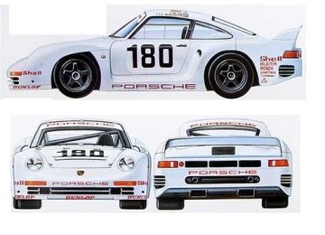 1/24 Porsche 961 1986