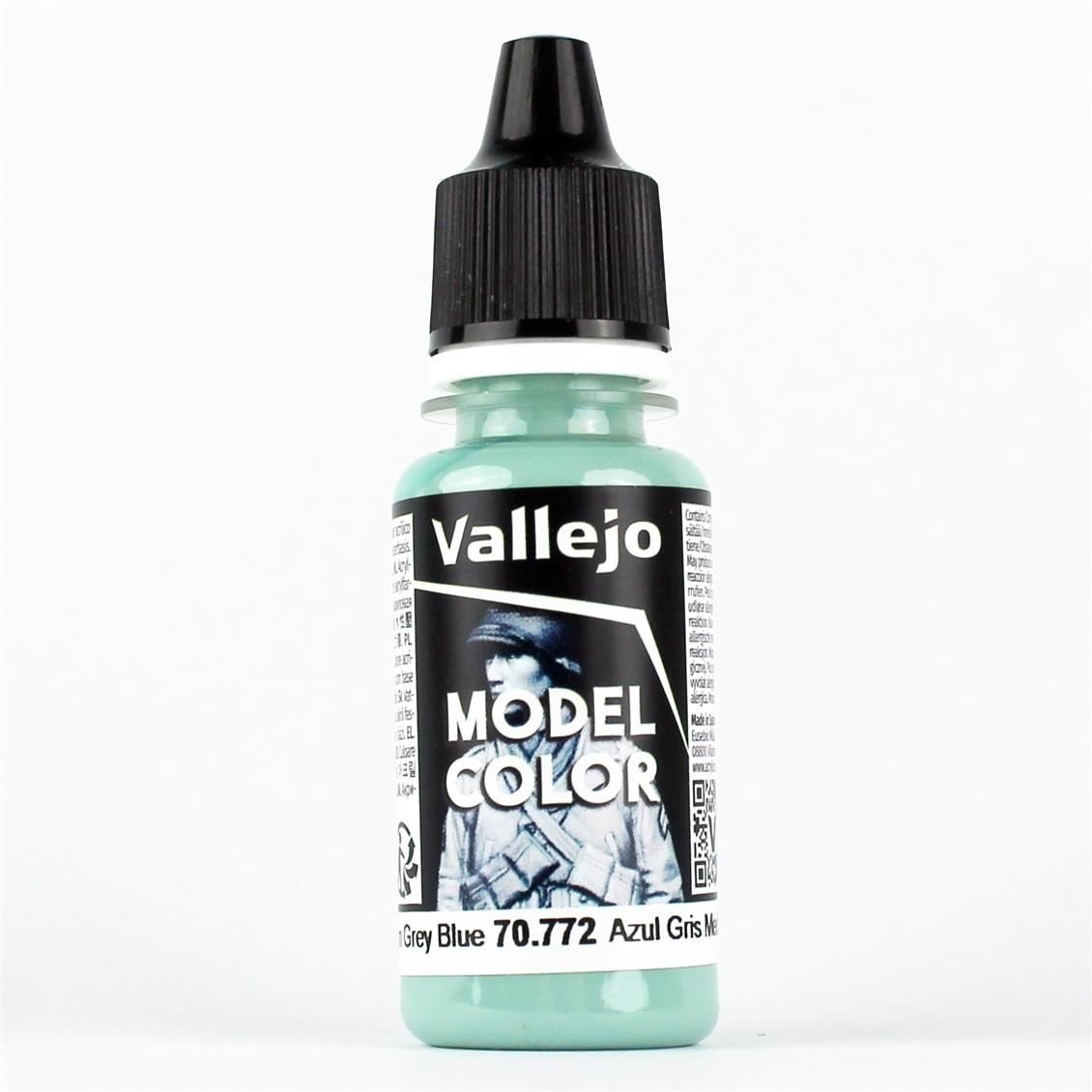 Vallejo 70772 17 ml. (171) Medium Grey Blue, Model Color Serisi Model Boyası